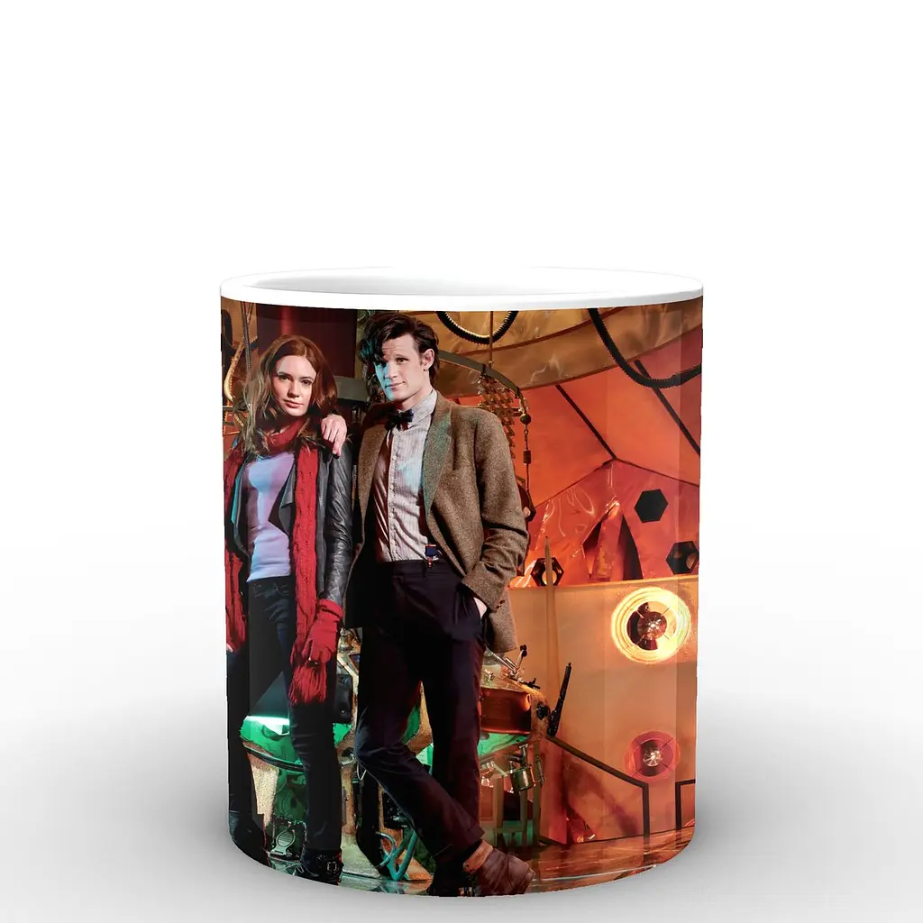 Кухоль GeekLand Doctor Who головні герої DW.02.057 330 мл білий - фото 2