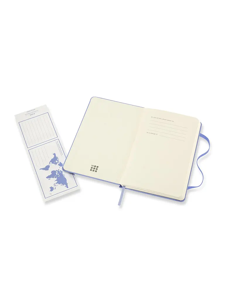 Записник Moleskine Classic кишеньковий, Нелінований Блакитна Гортензія (QP012B42) - фото 3