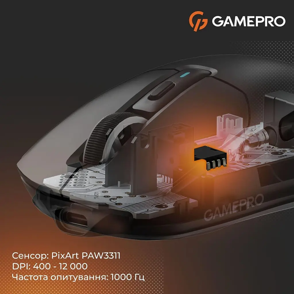 Миша GamePro Genesis Airmaster (GM167B) - фото 11