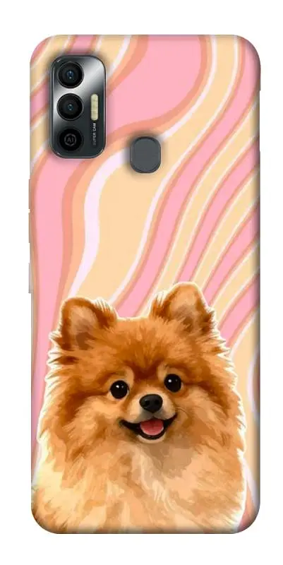 TPU чохол Demsky Pastel spitz для TECNO Spark 7