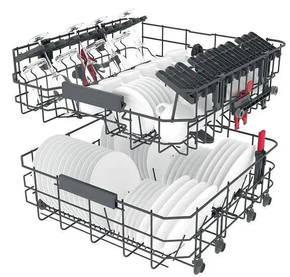 Посудомоечная машина Whirlpool WIC 3C34 PFE S встроенная 60см - фото 8