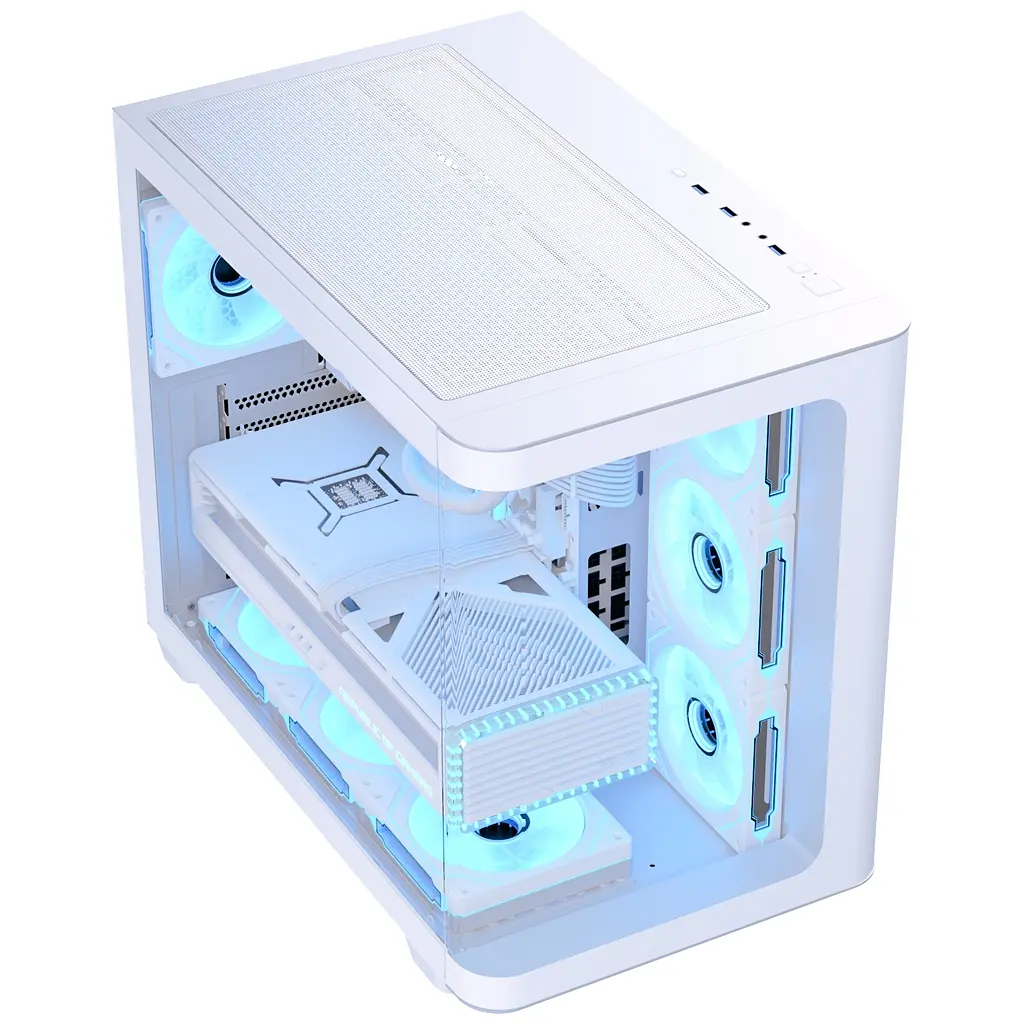 Корпус AeroCool P500C-G-WT-v1 (ACCM-PN01043.21) White без БЖ - фото 2