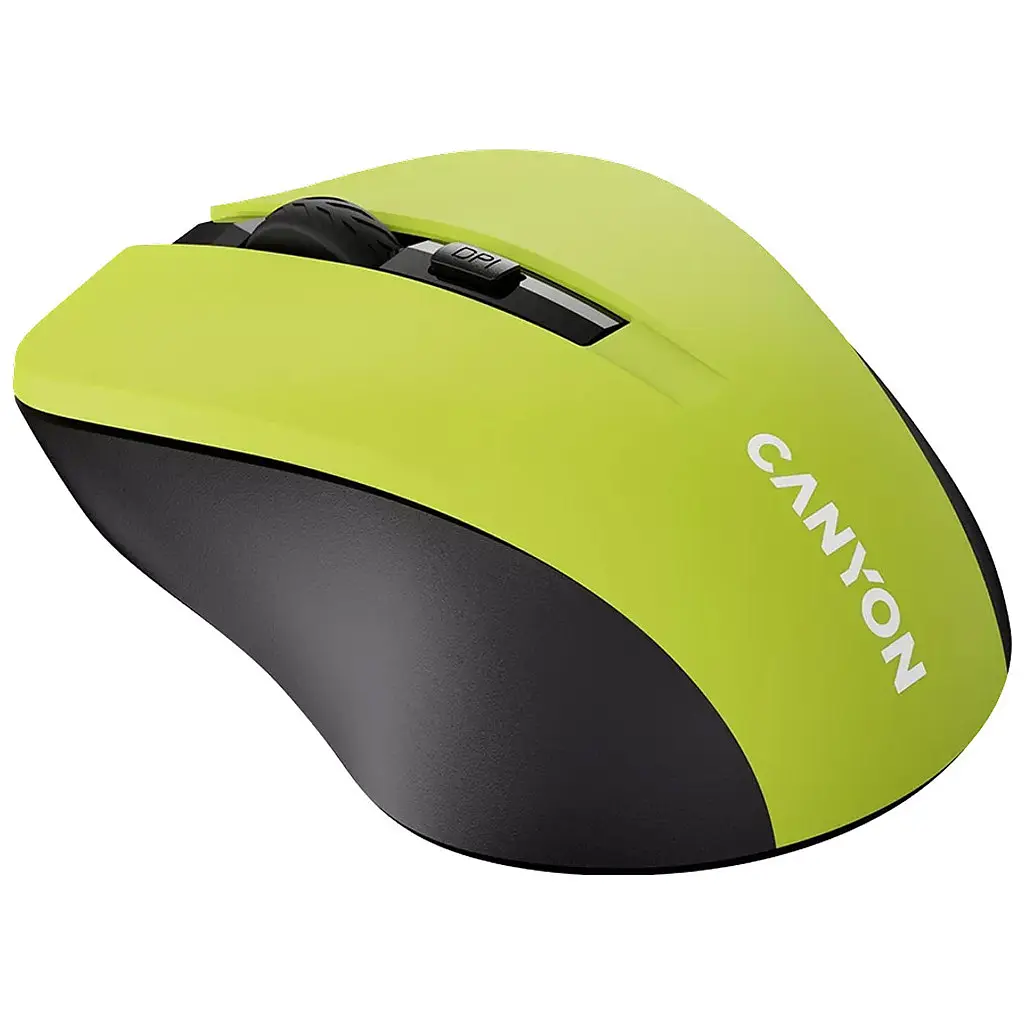 Мишка Canyon MW-1 Wireless Yellow (CNE-CMSW1Y) - фото 2
