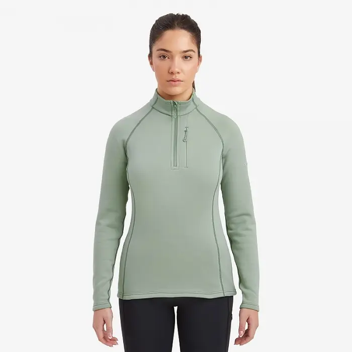 Флісова кофта Montane Female Fury Pull-On Pale Sage S (1004-FFRYPSAGB15) - фото 3