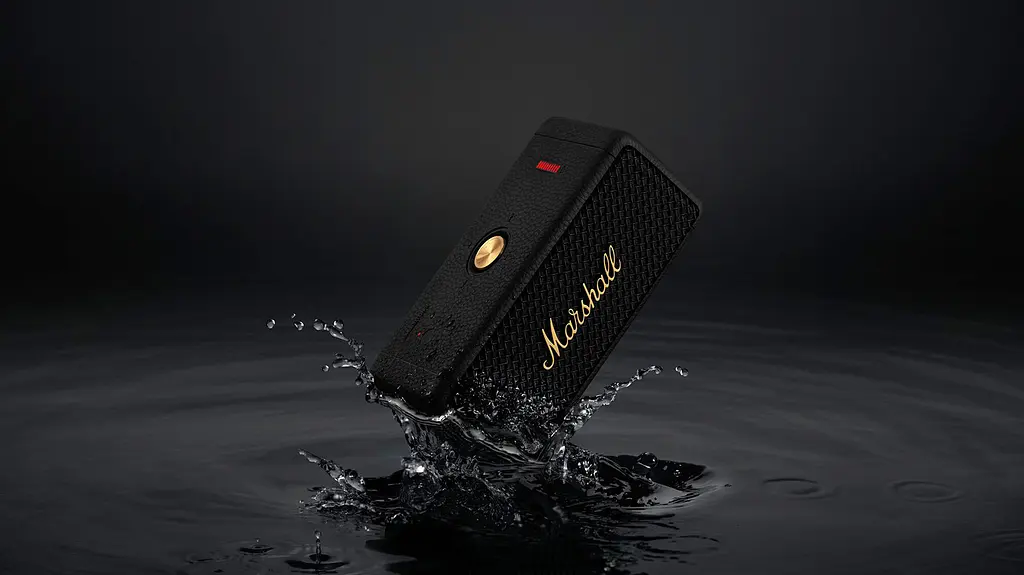Портативна акустика Marshall Portable Speaker Emberton II Black and Brass (1006234) [81377] - фото 5