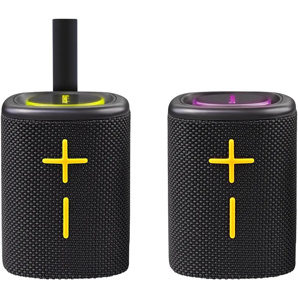 Акустична система 1.0 Defender Union 20Вт BT/USB/TF/AUX/2-in-1/RGB чорна - фото 2