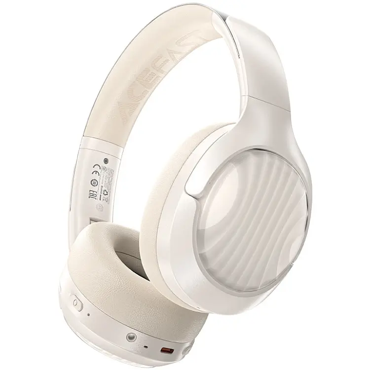 Гарнитура Acefast H5 ANC, Bluetooth, Milky white - фото 2