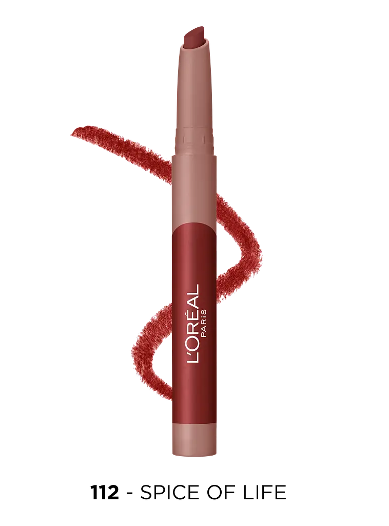 Помада-олівець для губ L'Oréal Paris Matte Lip Crayon, відтінок 112 (Бордовий), 1,3 г (A9976100) - фото 2