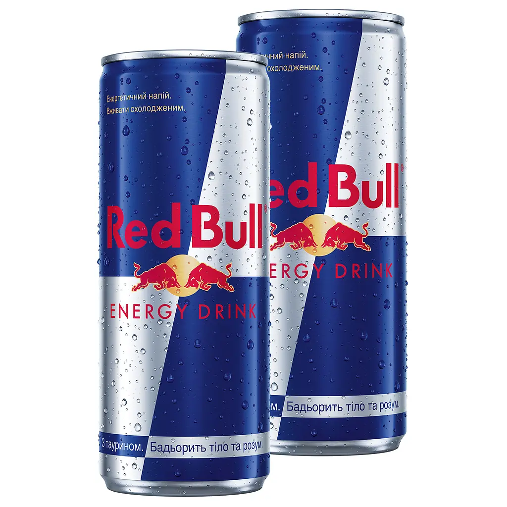 Энергетический напиток Red Bull 500 мл (0.25 л х 2 банки) - фото 4