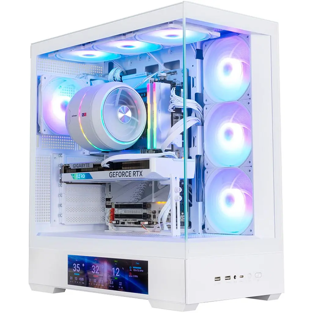 Корпус Zalman P40 DS White [173445] - фото 11