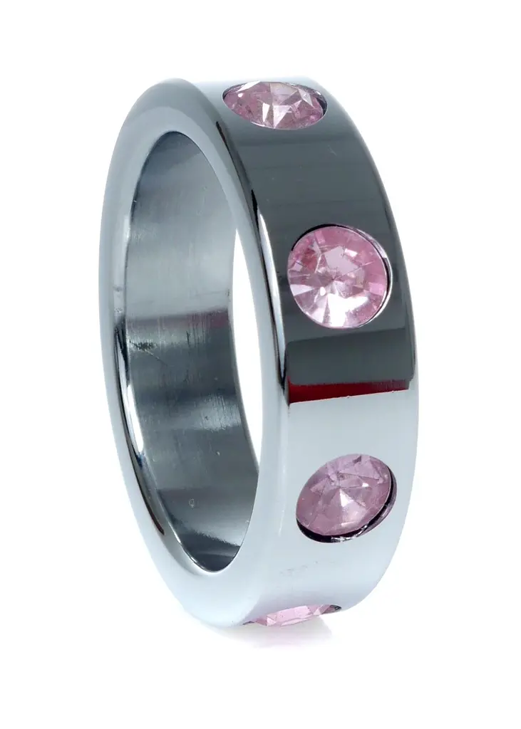 Ерекційне кільце B - Series HeavyFun Metal Cock Ring 5.5 см сріблястий - фото 4