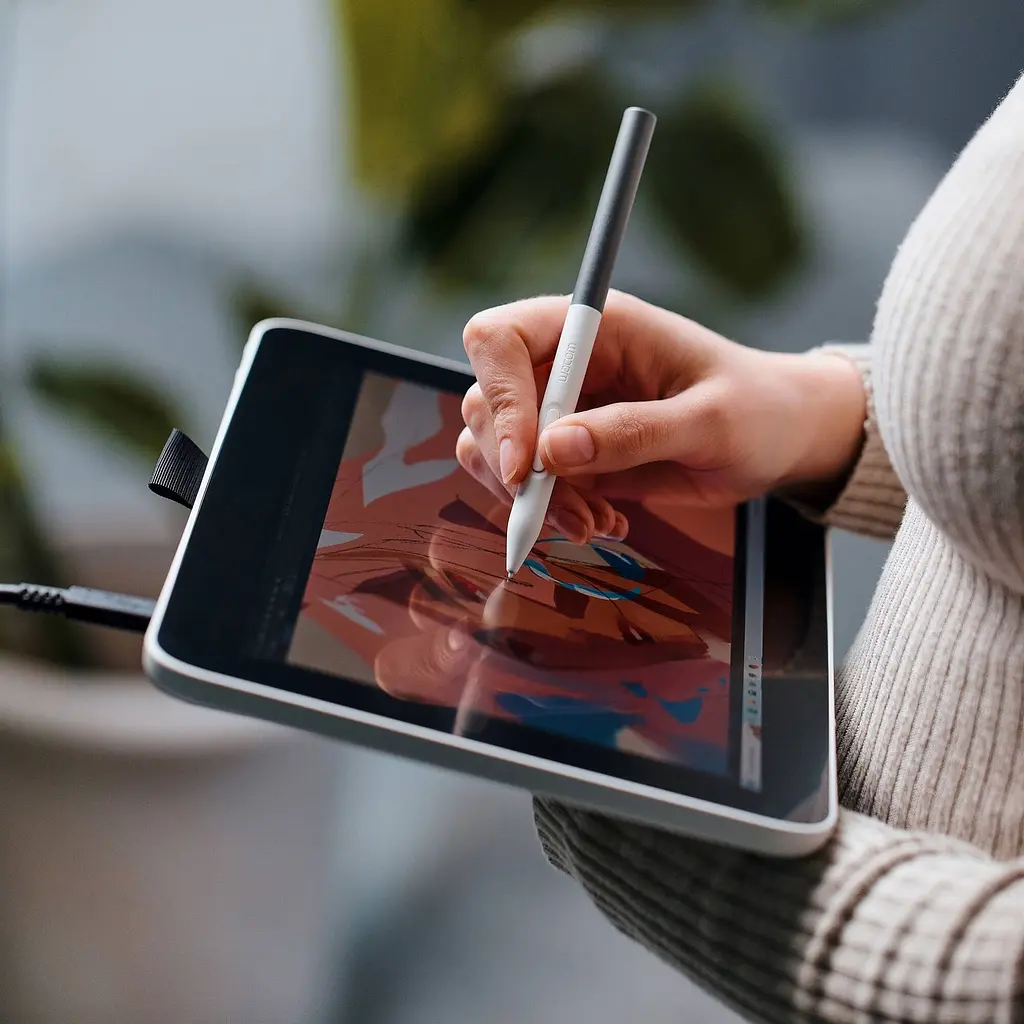 Графічний монітор Wacom One 12 (DTC121W0B) [143171] - фото 10