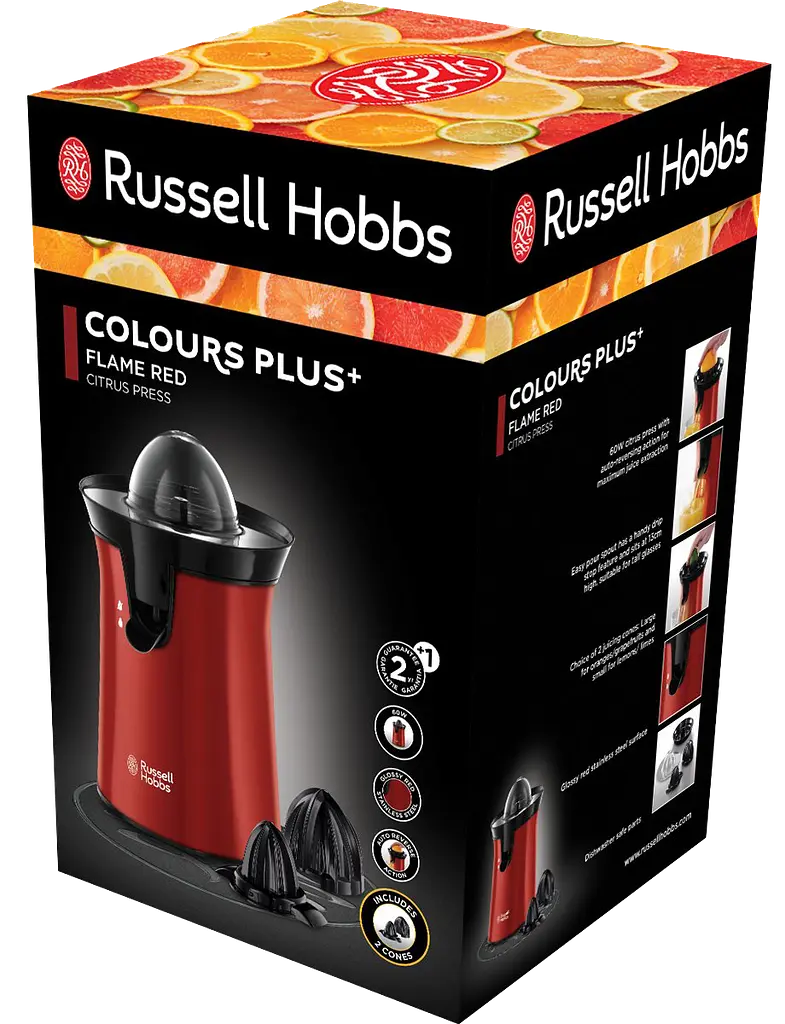 Соковижималка Russell Hobbs 26010-56 Colours Plus+ Червоний (6815974) - фото 4