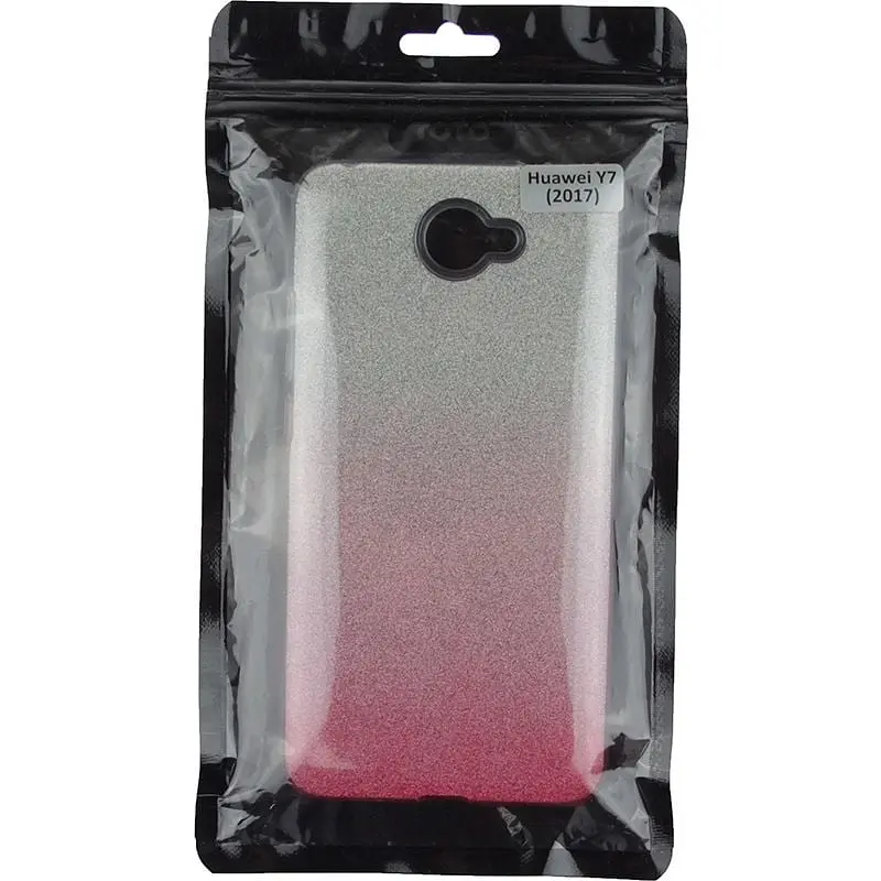 Чохол-накладка Toto TPU Shine Case Gradient HuAwei Y7 2017 Pink - фото 2