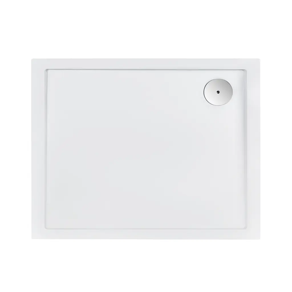 Душевой поддон Qtap Tern 301812C 100x80x12 см + сифон Белый - фото 3