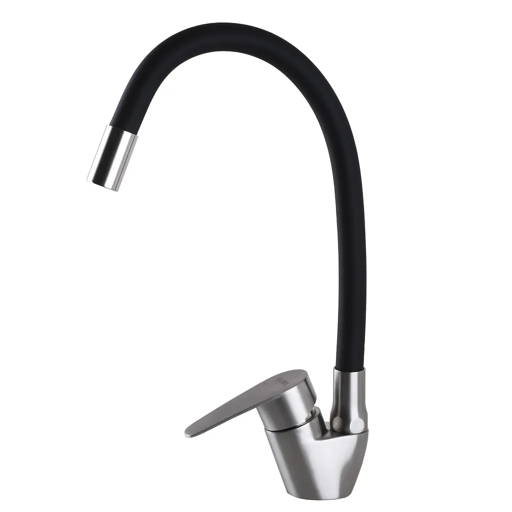 Змішувач для кухні Globus Lux Main SM-203SB Чорний матовий - фото 3