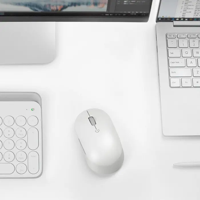 Мышь Xiaomi Mi Dual Mode Wireless Mouse Silent Edition White (HLK4040GL) - фото 7