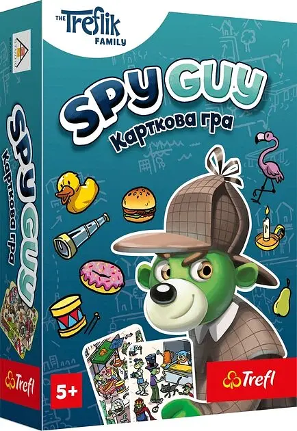 Настільна гра Карткова гра Spy Guy Trefl 3045 Різнокольоровий shop (5900511030457)