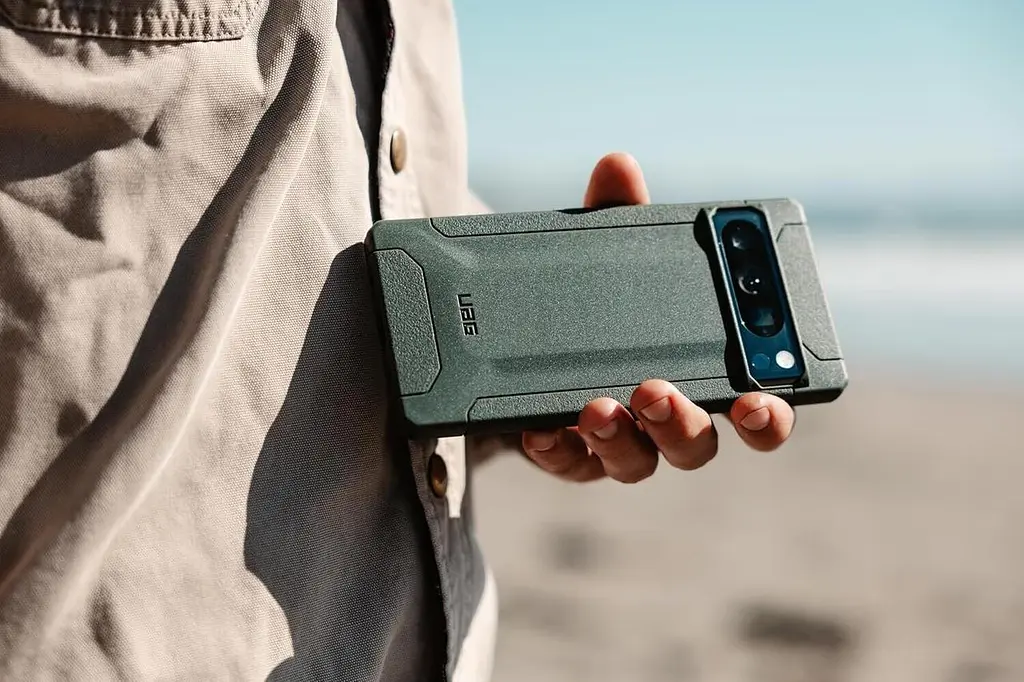 Оригінальний протиударний чохол для Google Pixel 8 UAG Scout Olive Drab 614318117272 - фото 5