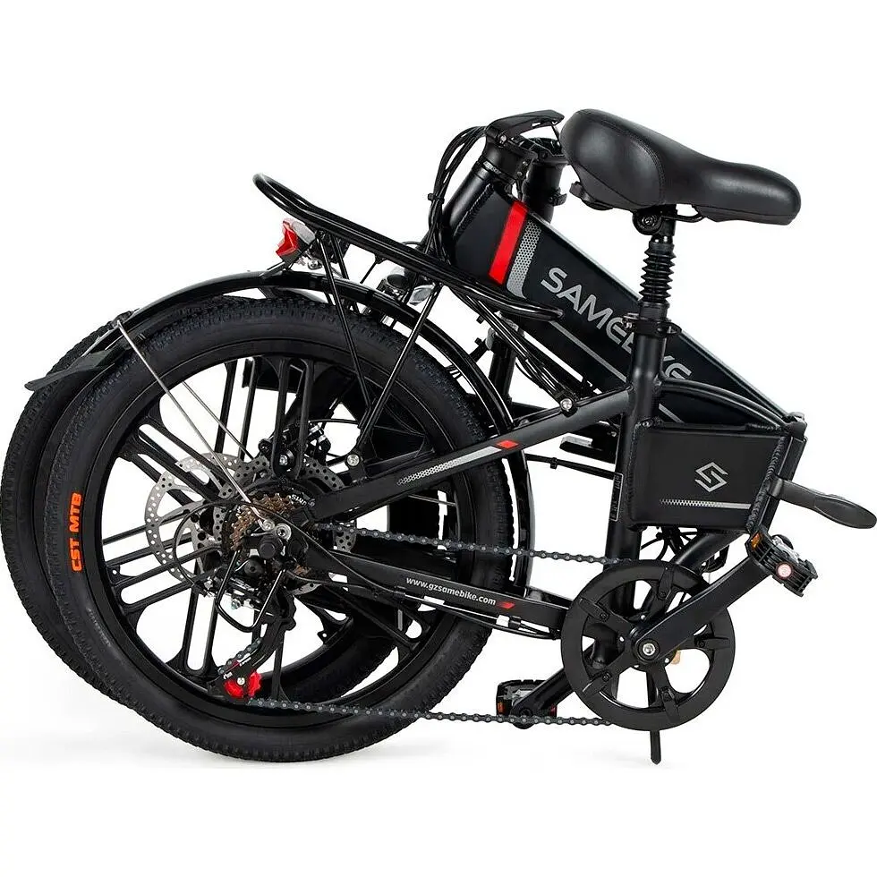 Электровелосипед SAMEBIKE 20LVXD30-II Black (SM-20LVXD30) [104530] - фото 5