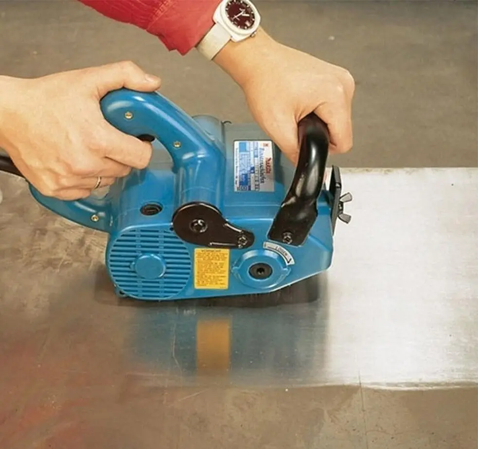 Щітка нейлонова для брашування 100х120 мм K80 для Makita 9741 (P-04438) - фото 8