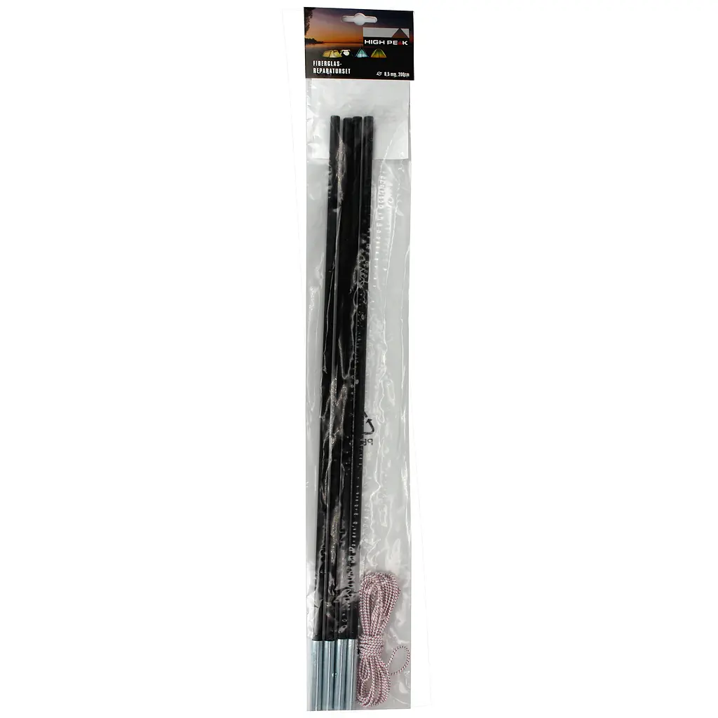 Набір дуг High Peak Fiberglass Repair Kit 8.5 mm Black (41711) - фото 2