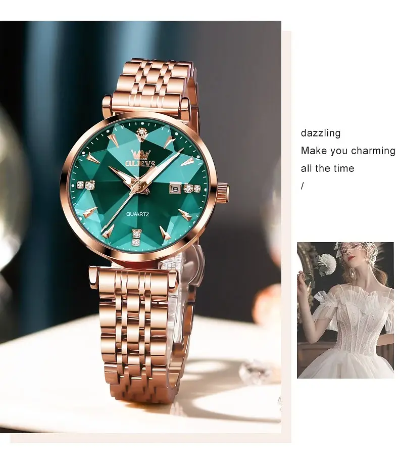 Часы Olevs Diamond - фото 6