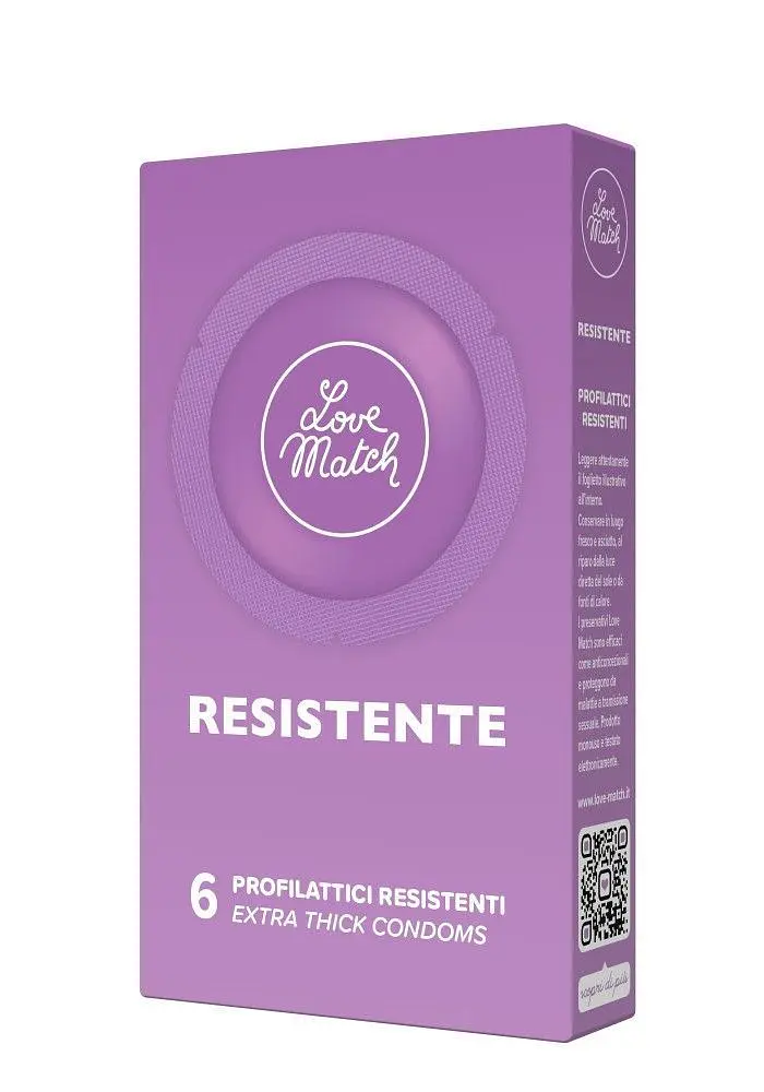 ПР. Презервативи – Resistente (Strong), 54 мм, 6 шт. Love Match 8118000009 102810 - фото 2