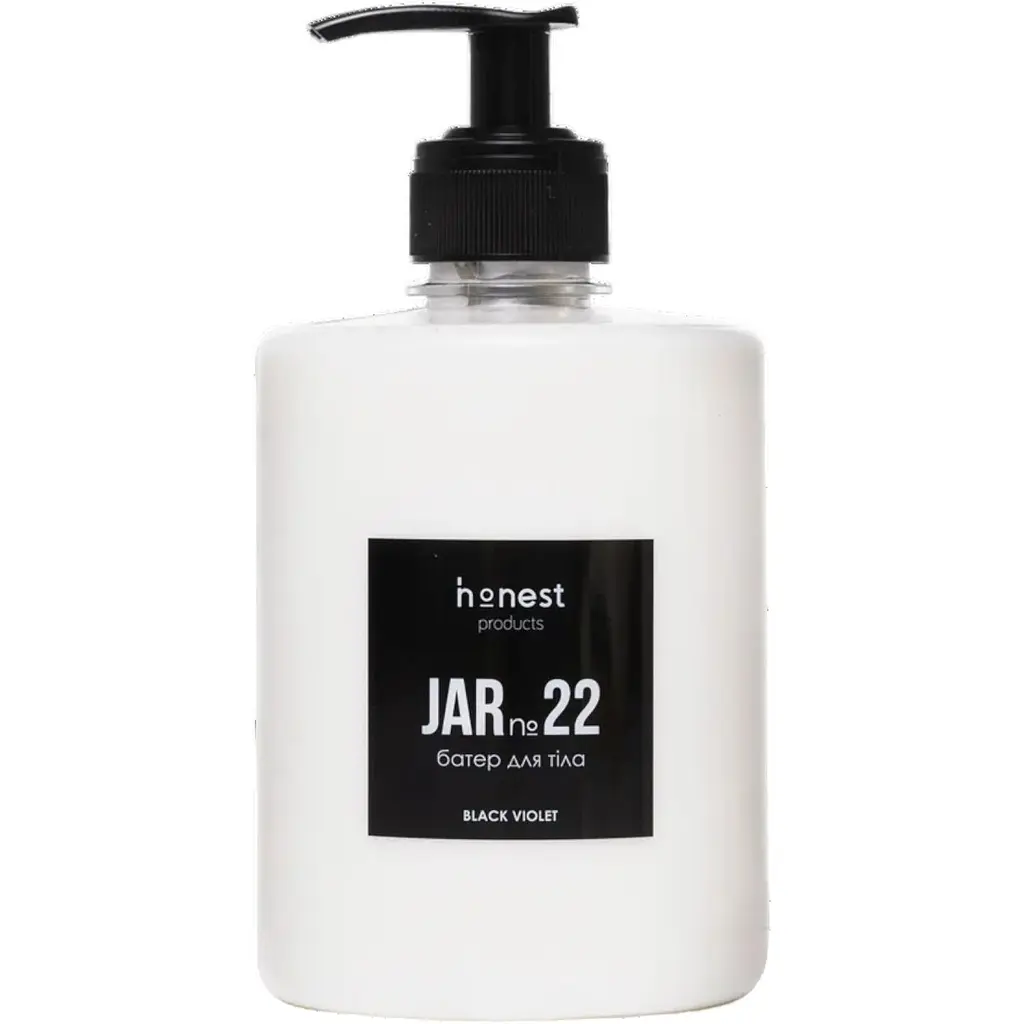 Живильний батер для тіла JAR №22 black violet від honest products, 500мл