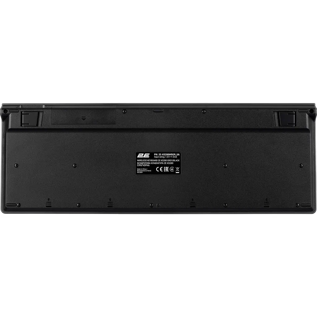 Клавіатура 2E KS280 WL UA Black (2E-KS280WBGR_UA) [150966] - фото 2