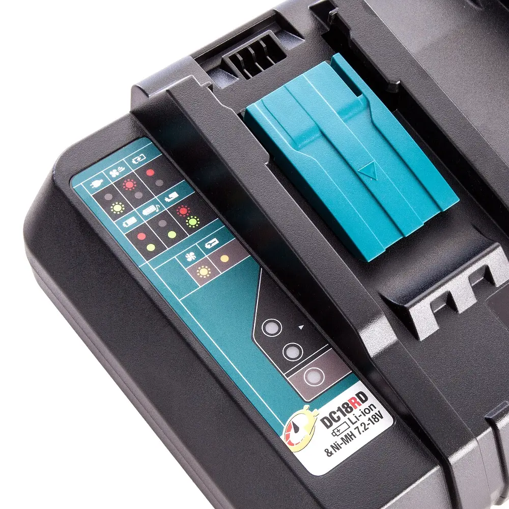 Набір акумуляторів BL1860 (4 шт) та зарядний пристрій для продукції Makita 198091-4 (LXT) - фото 5