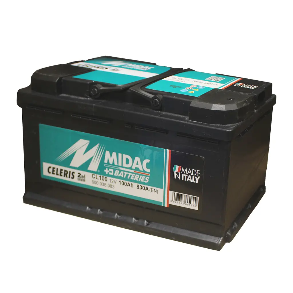 Аккумулятор 6СТ-100A MIDAC CELERIS L, 100Ah (-/+), 12В, EN830А - фото 3