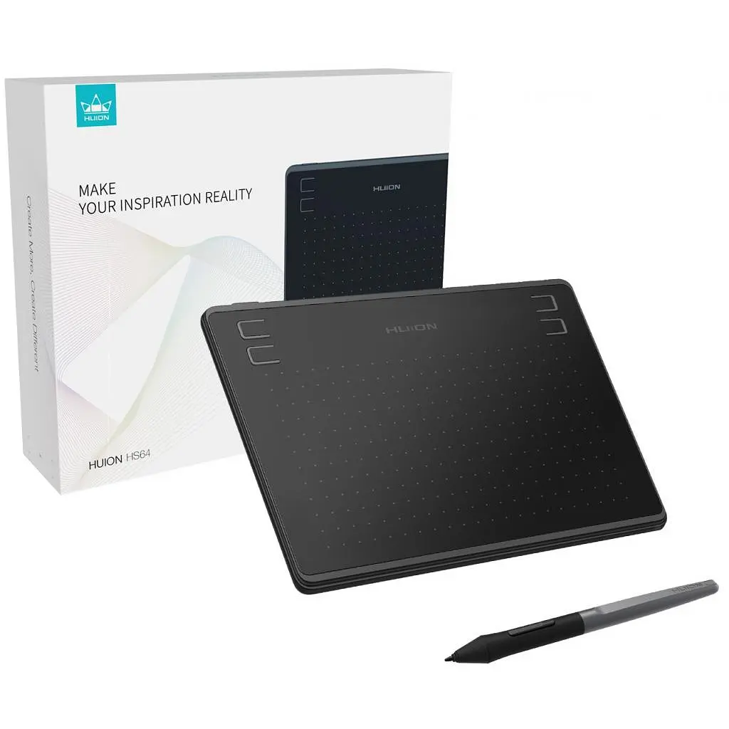 Huion Графічний планшет Huion HS64 Black - фото 3