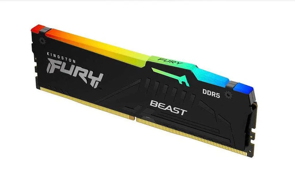 Пам'ять для настільних комп'ютерів Kingston FURY 32 GB DDR5 6000 MHz Beast RGB (KF560C40BBA-32) - фото 2