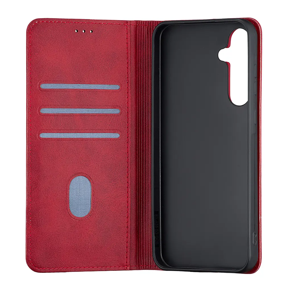 Чохол-книжка Premium Samsung A35 (A356) Dark Red - фото 2