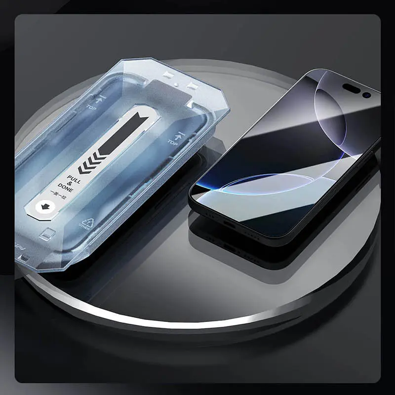 Захисне скло (CP+PRO) для Apple iPhone 16 Pro (6.3") (+ аплікатор) Чорний Nillkin teh0031304 - фото 7