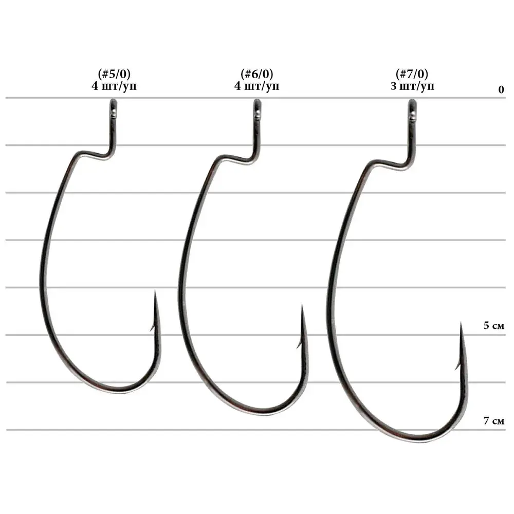 Гачок Decoy Worm18 6/0 (4 шт/уп) - фото 2