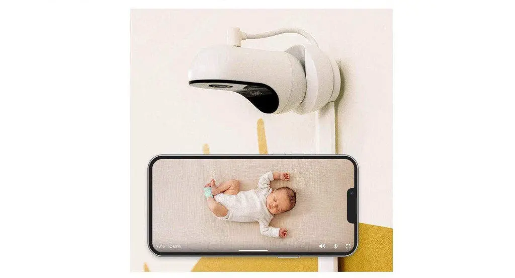 Умный носок + видеоняня Owlet Dream Sock & Cam 2 Bedtime Blue - фото 2