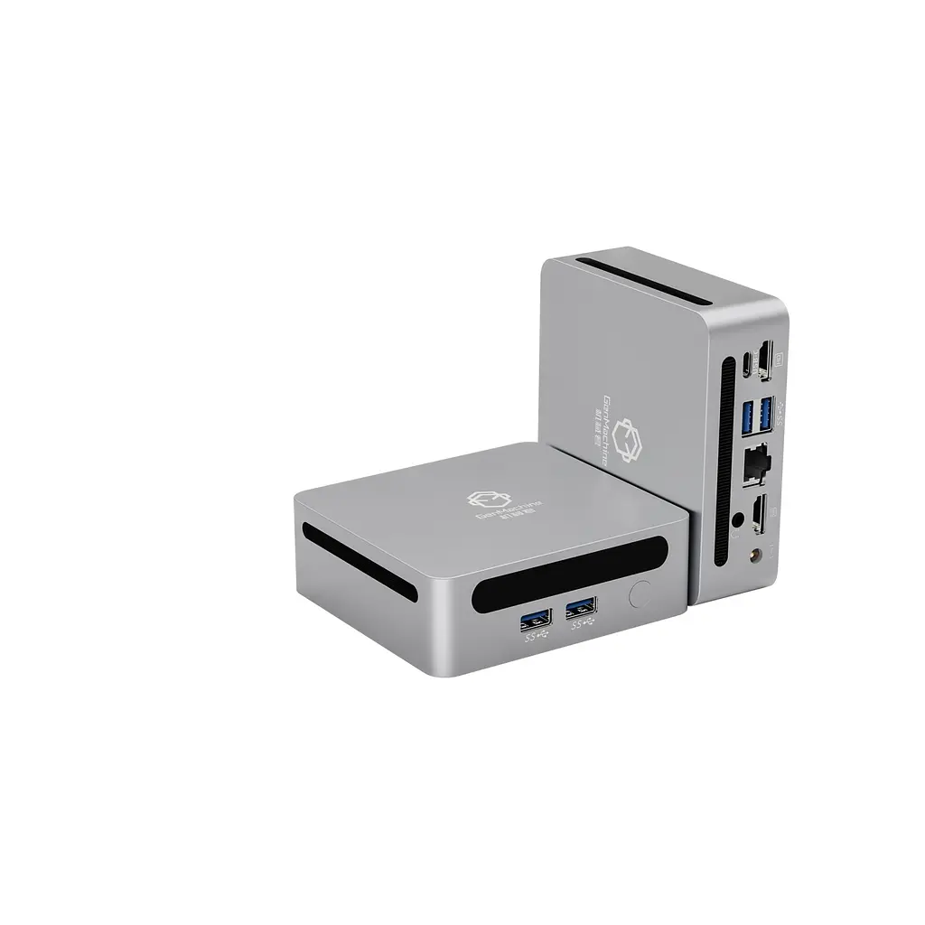 Міні-Пк GenMachine Ren 5000 / Ryzen 5 5600H / RAM 16GB / SSD 256GB / LAN / Wi-Fi / Bluetooth / Windows 11 Pro / Cірий - фото 6