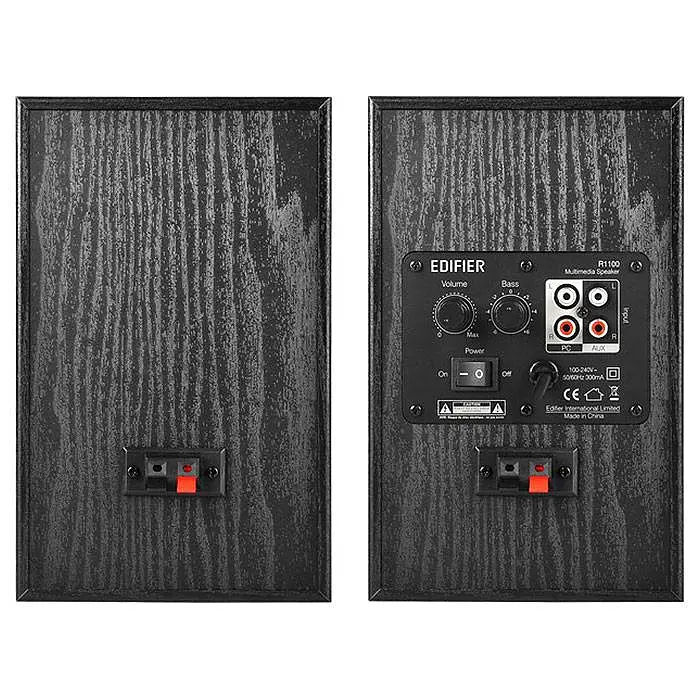 Акустическая система Edifier 2.0 R1100 Black (R1100) - фото 5