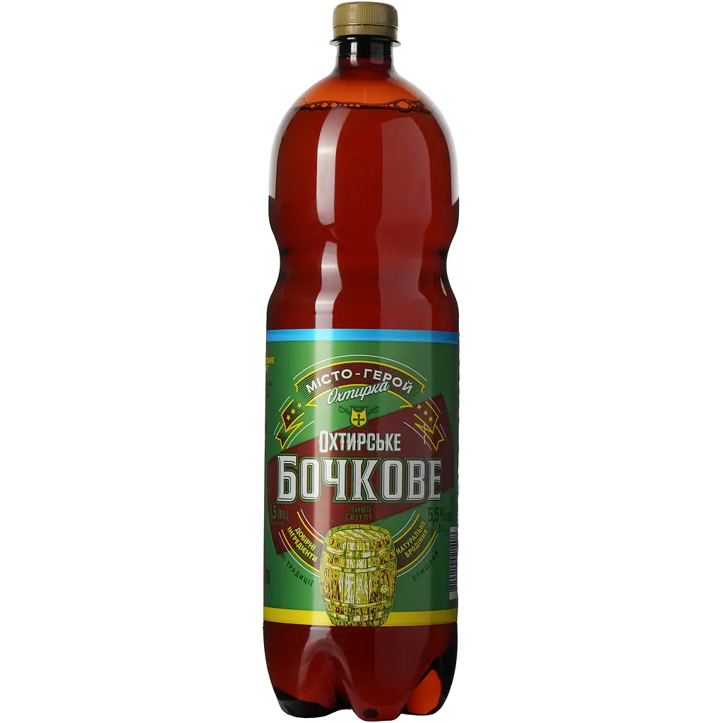 Пиво Охтирське Бочкове 1.5 л  - фото 4