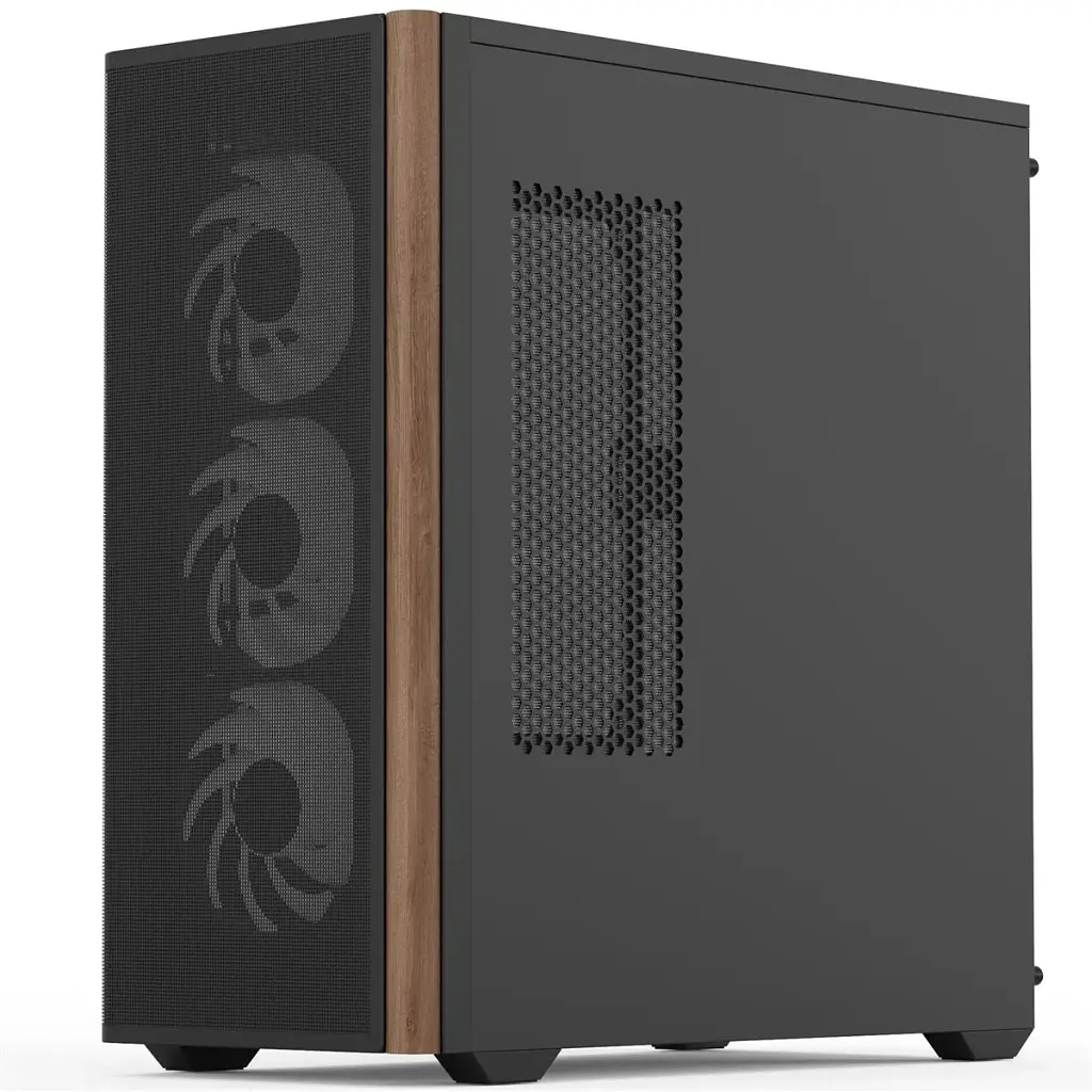 Корпус для ПК AeroCool D501A-G-BK-v2 Black (ACCM-DS01043.11) - фото 4