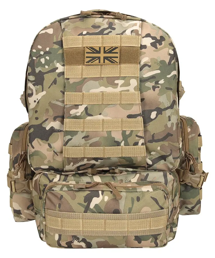 Рюкзак тактичний Kombat UK Expedition Pack 50L Мультикам (KB-EP50-BTP) - фото 2