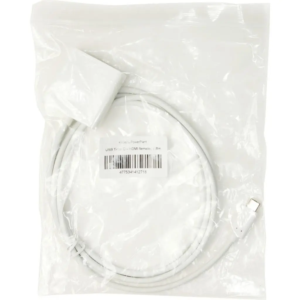 Кабель мультимедійний USB Type-C to HDMI F 1.8m PowerPlant (KD00AS1271) - фото 4