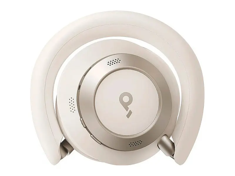 Навушники з мікрофоном ANKER Soundcore Space One Pro Cream White - фото 3