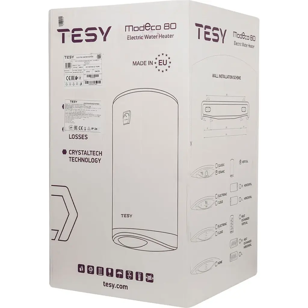 Бойлер Tesy Modeco Ceramic S GCV6S 804724D C21 TS2RCP (303560) [125731] - фото 7