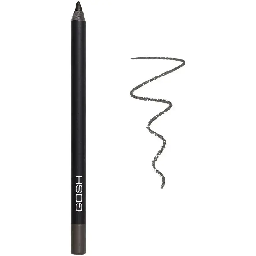 Олівець для очей Gosh Velvet Touch Eye Pencil водостійкий відтінок 027 (Hipnotic grey) 1.2 г - фото 2