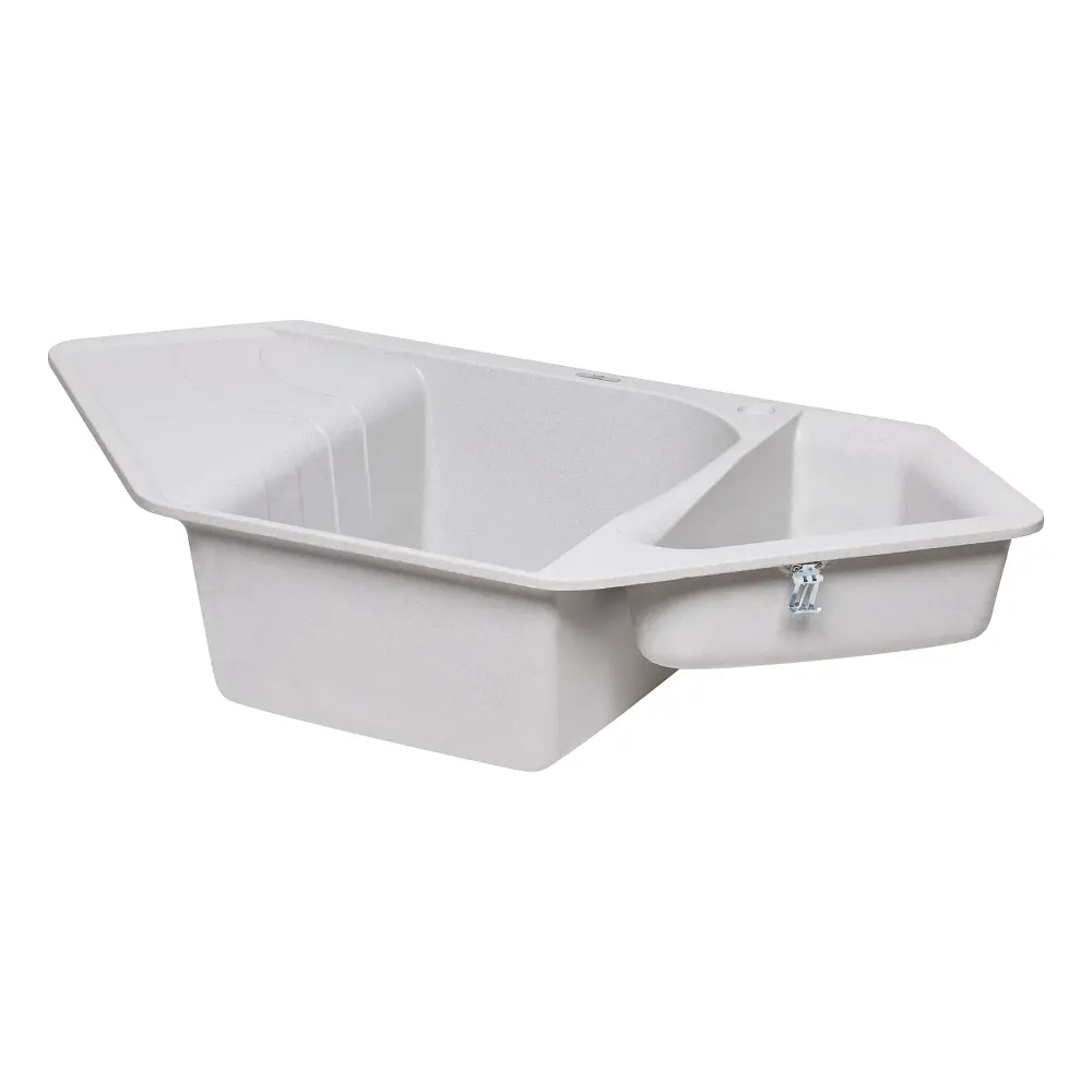 Кухонна мийка Lidz 1000x500/225 GRA-09 (LIDZGRA091000500225) - фото 4