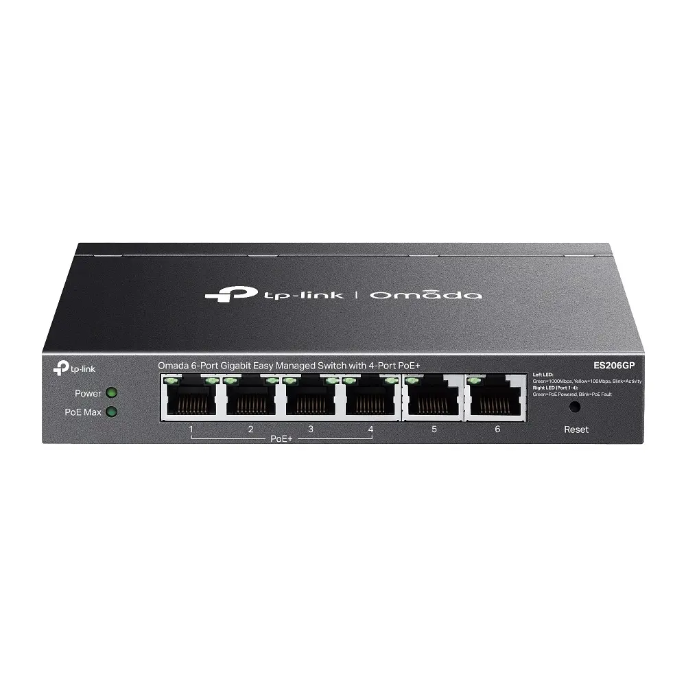 Комутатор TP-Link Omada ES206GP - фото 5