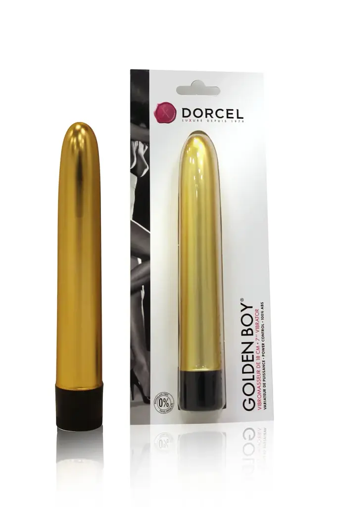 Секс-игрушка Dorcel для женщин Golben Boy 18 см вибратор женский - фото 3